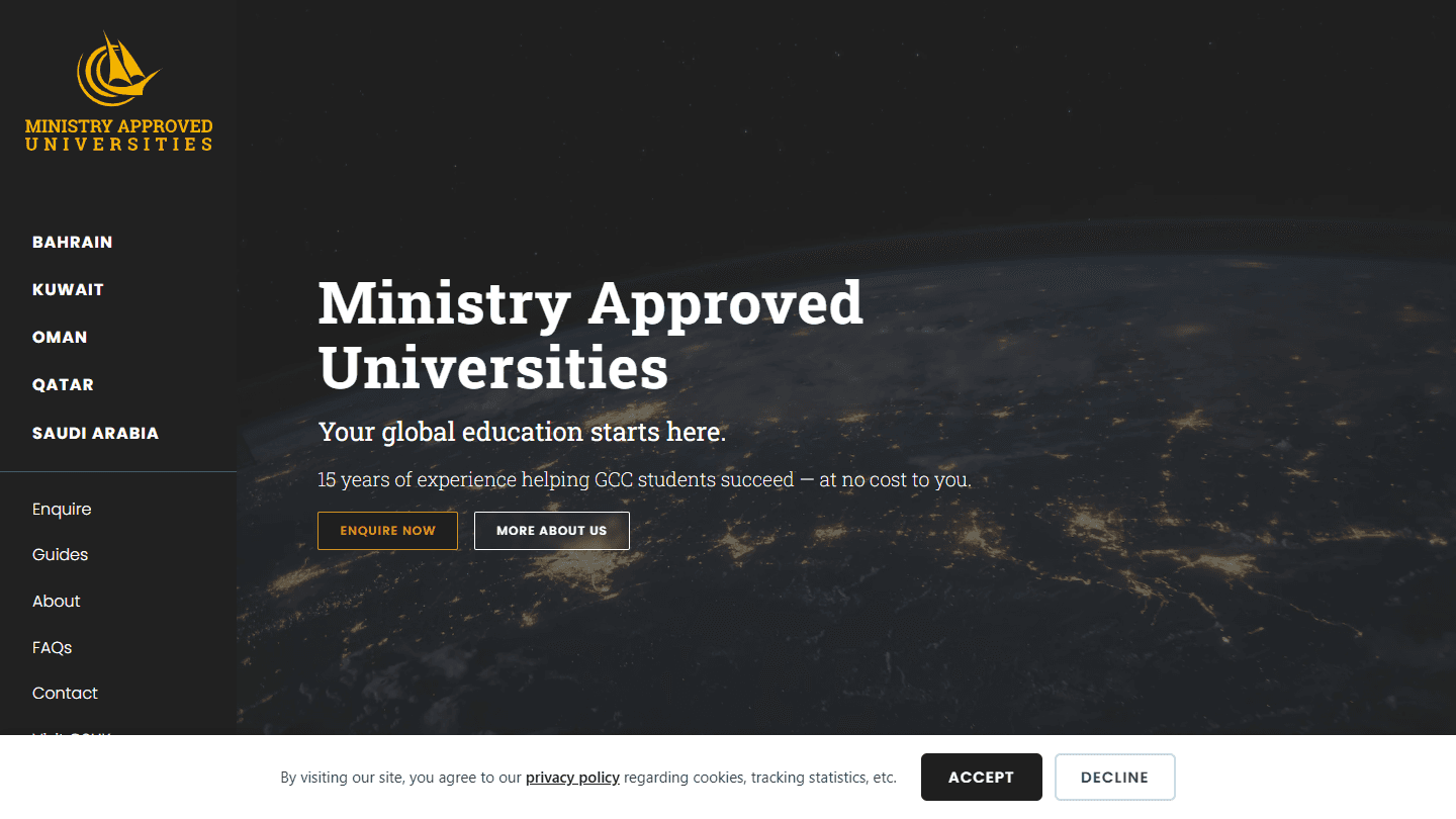 Ministry Approved Universities